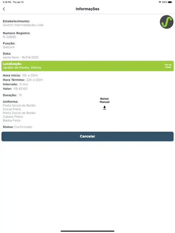 Switch Profissionais iPad  স্ক্রিনশট