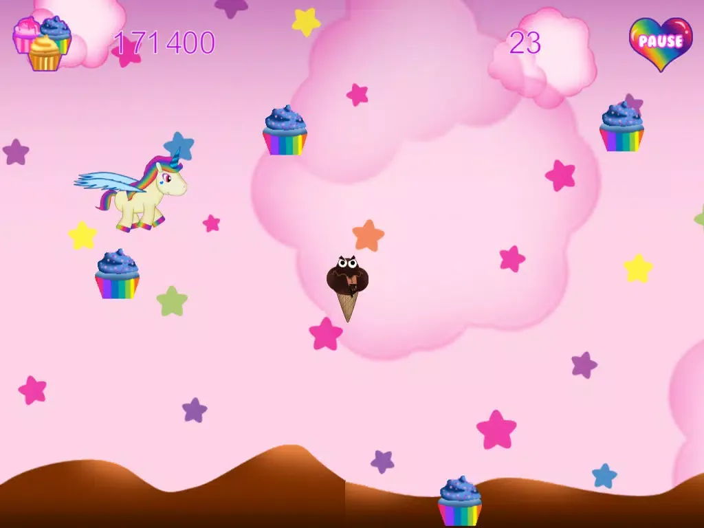 Tangkapan skrin My Pretty Pony Princess and Her Little Cupcake Party FREE iPad 
