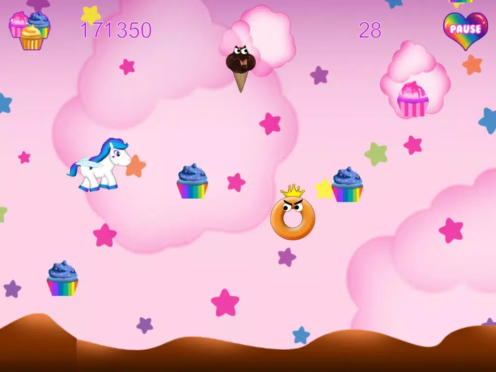 Tangkapan skrin My Pretty Pony Princess and Her Little Cupcake Party FREE iPad 