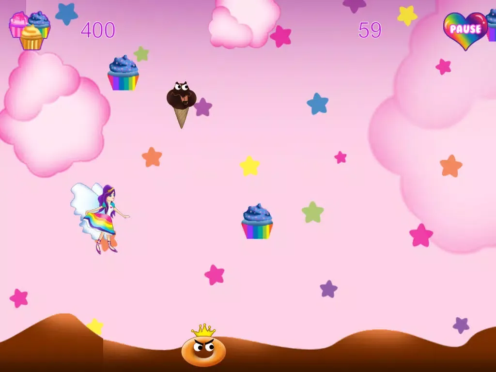 Tangkapan skrin My Pretty Pony Princess and Her Little Cupcake Party FREE iPad 