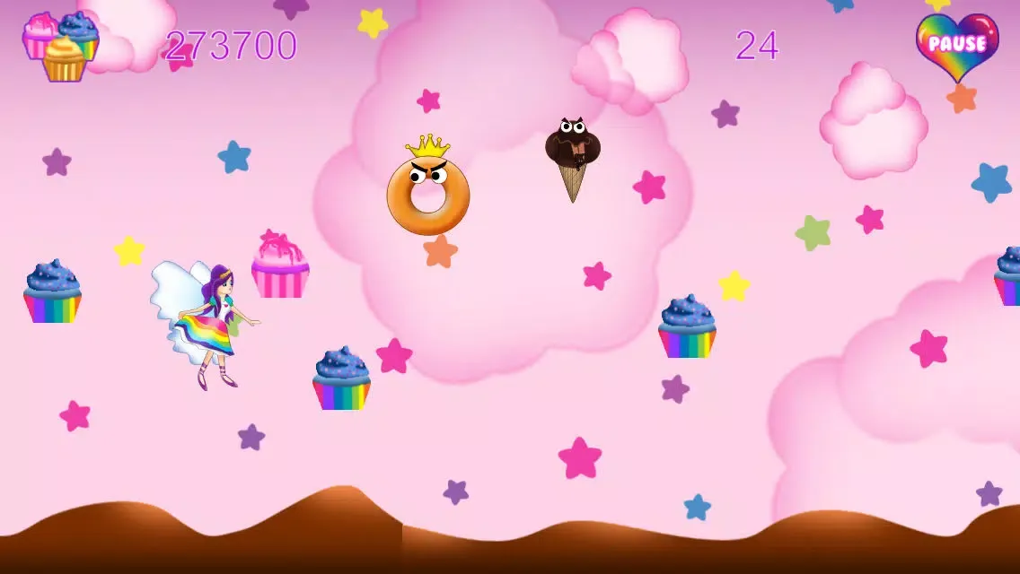 Tangkapan skrin My Pretty Pony Princess and Her Little Cupcake Party FREE