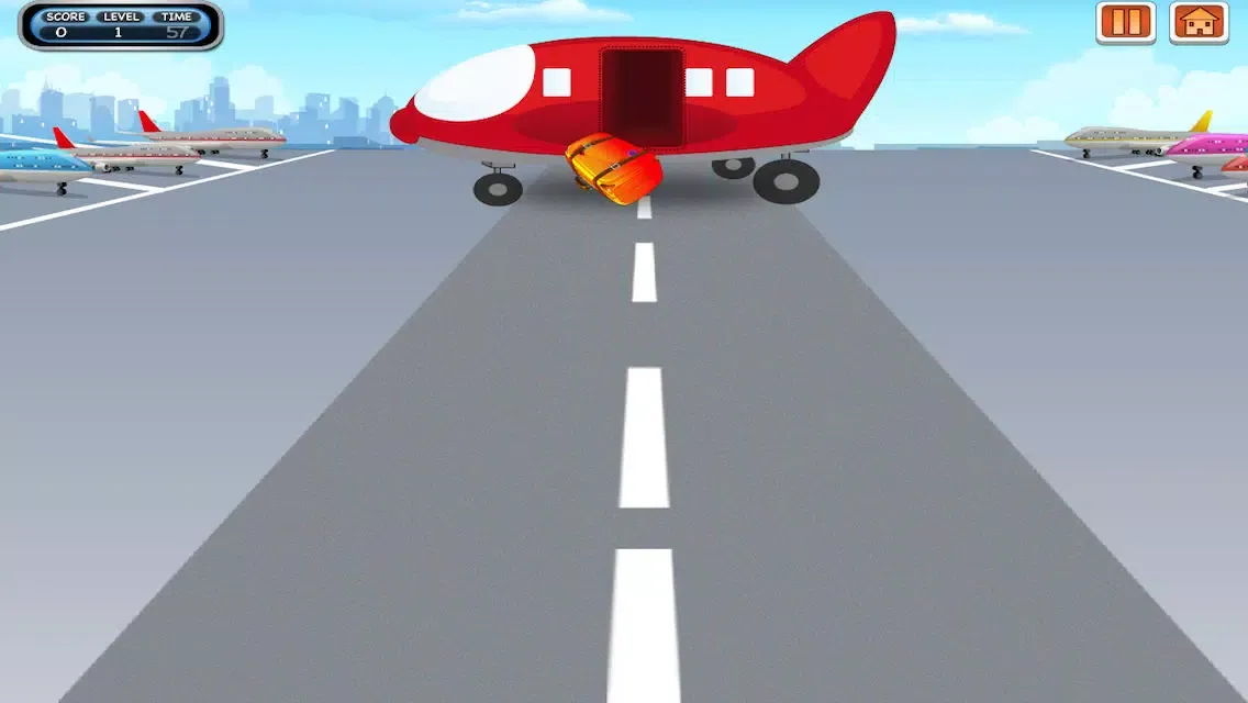 Baggage Flick Frenzy FREE - Cool Airport Terminal Luggage Toss Challenge স্ক্রিনশট
