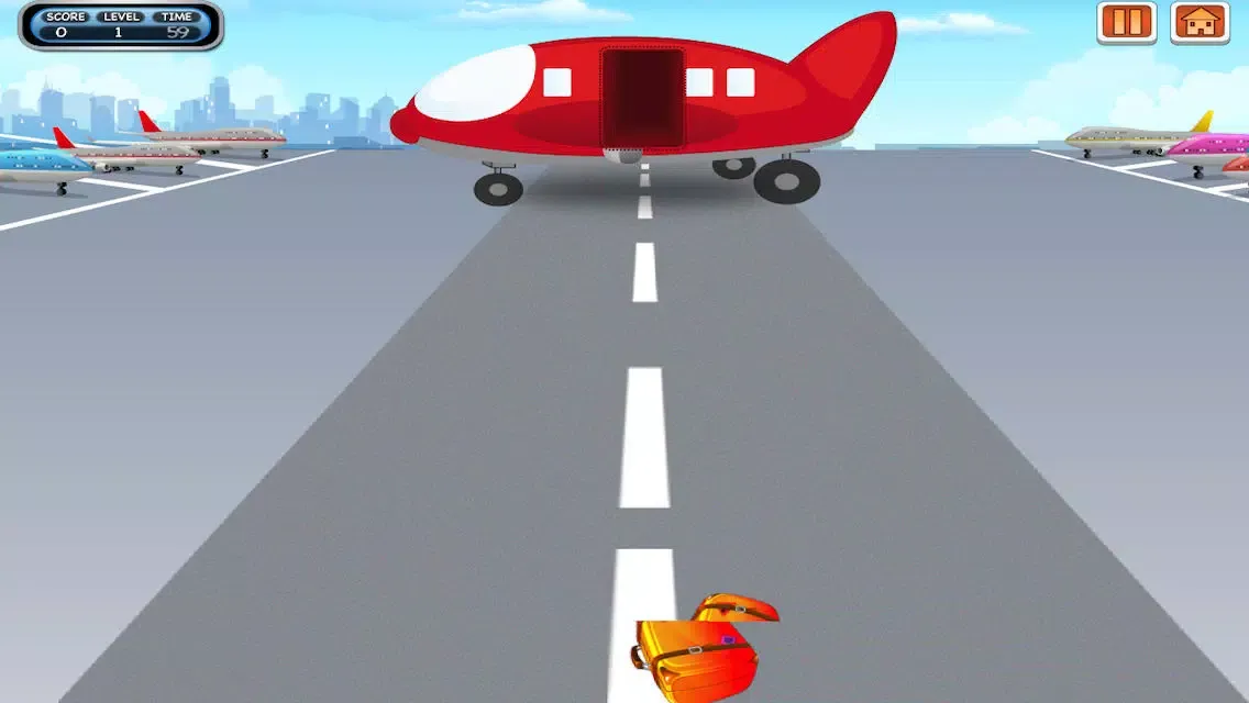 Baggage Flick Frenzy FREE - Cool Airport Terminal Luggage Toss Challenge স্ক্রিনশট