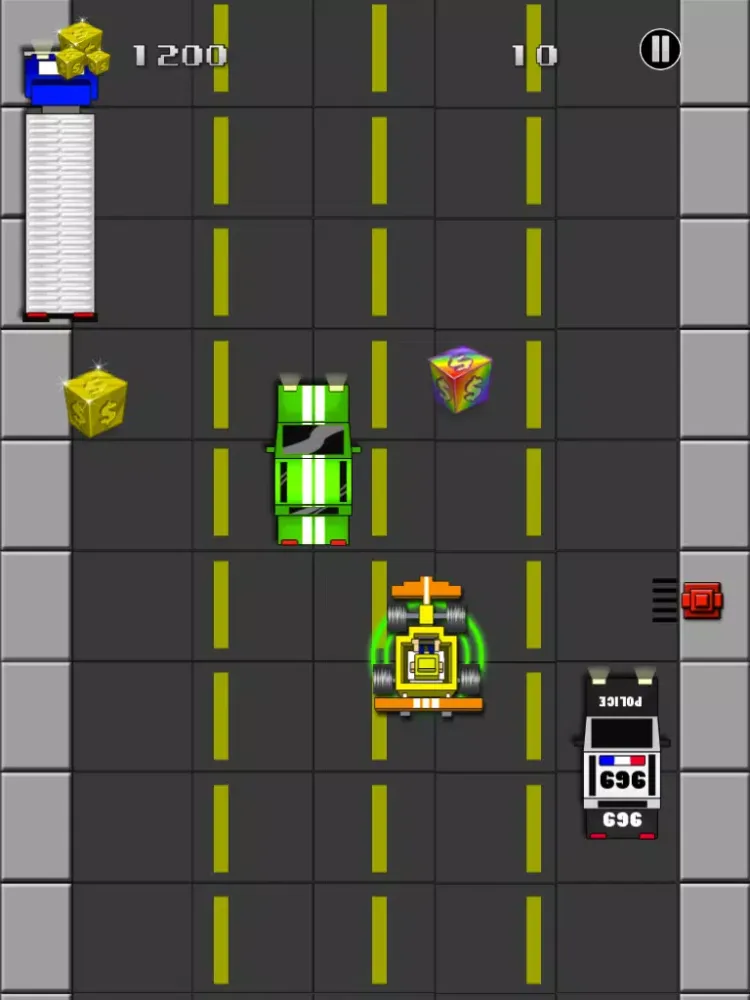 Block And Speed Racing FREE - A Super Fast Blocky Style Go Kart Game iPad  Ekran Görüntüleri