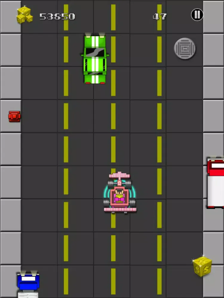 Block And Speed Racing FREE - A Super Fast Blocky Style Go Kart Game iPad  Ekran Görüntüleri
