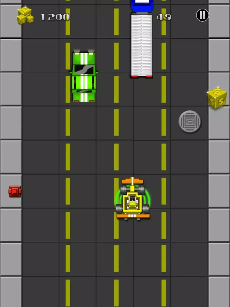 Block And Speed Racing FREE - A Super Fast Blocky Style Go Kart Game iPad  Ekran Görüntüleri