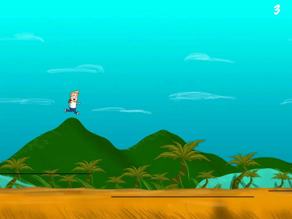 Zrzuty ekranu Fancy Pants Fred! - A Free Running, Jumping and Falling Parkour Adventure iPad 