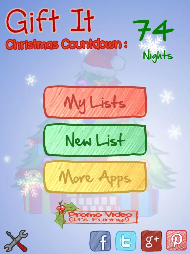 Zrzuty ekranu Gift It - Christmas List App iPad 