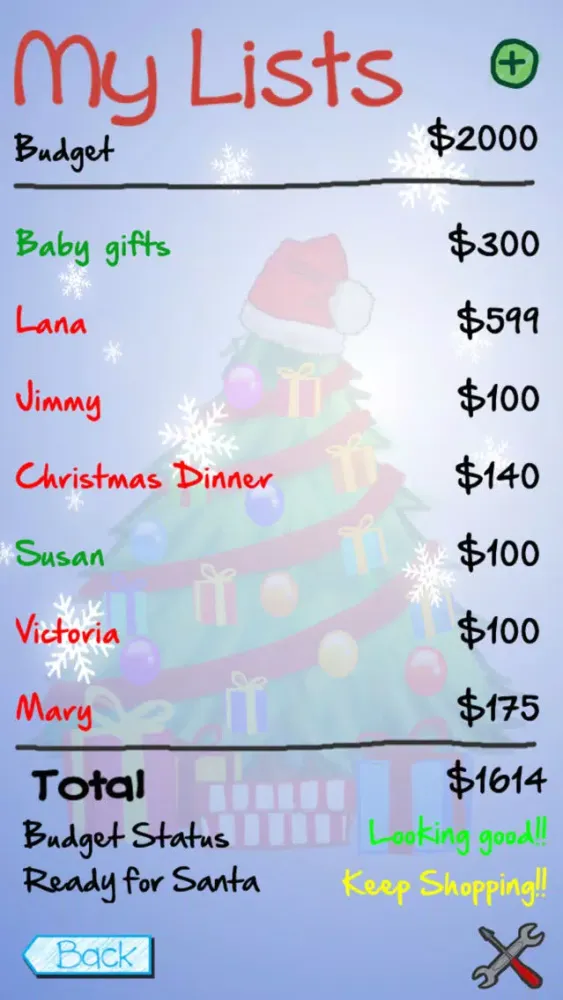 Zrzuty ekranu Gift It - Christmas List App