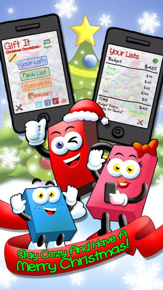 Zrzuty ekranu Gift It - Christmas List App