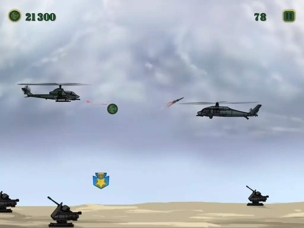 Скриншоты Apache Heli Bird Battle FREE - A Chopper Air Strike Combat Game iPad 