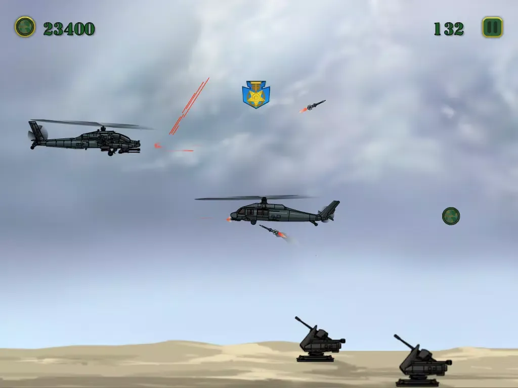 Скриншоты Apache Heli Bird Battle FREE - A Chopper Air Strike Combat Game iPad 