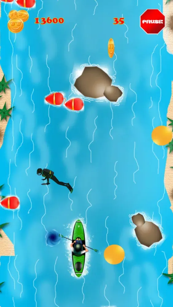 Mad River Whitewater Kayak FREE - A Summer Sports Athletics Game 스크린샷