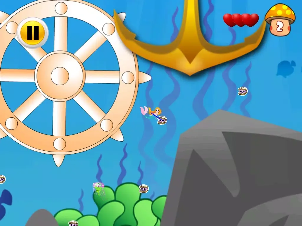 Mermaid Pearl's Beauty World - Underwater Princess Adventure iPad  Screenshots