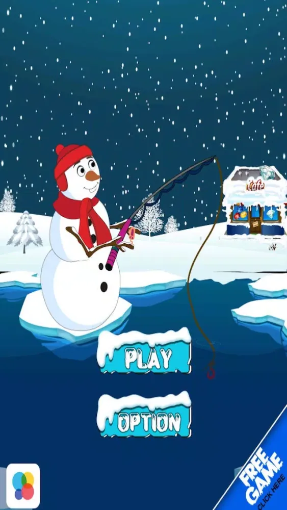 Captures d'écran de Mr. Snowman's Frozen Jewel Fishing Game FREE- A Frosty Fall-ing Extravaganza