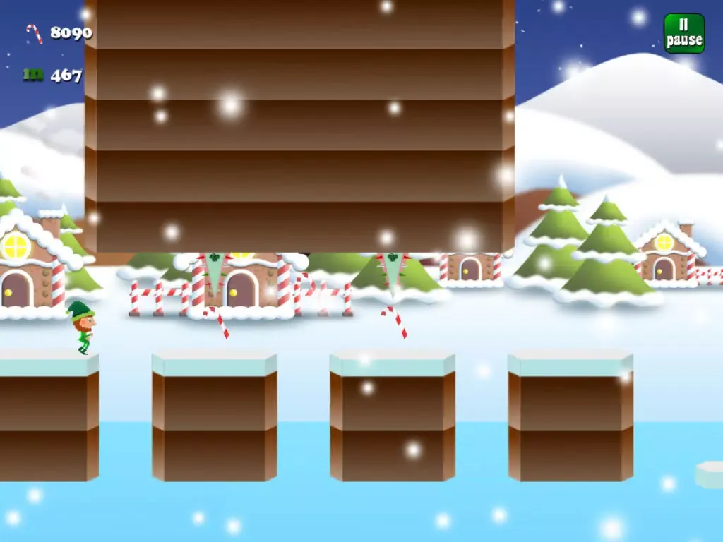 Christmas Patty's Leprechaun Jump FREE - Winter World Edition iPad 應用截圖