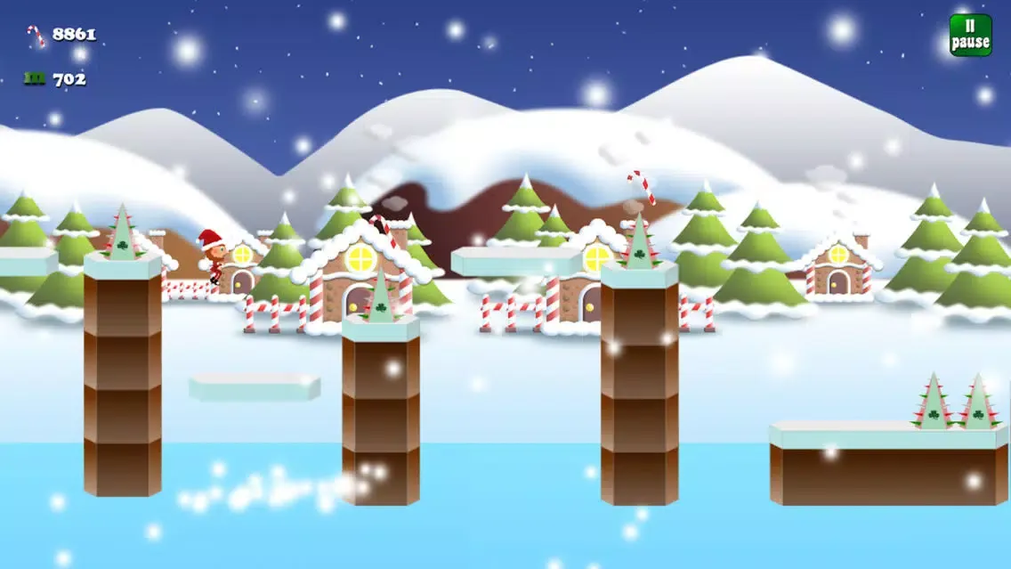 Christmas Patty's Leprechaun Jump FREE - Winter World Edition應用截圖
