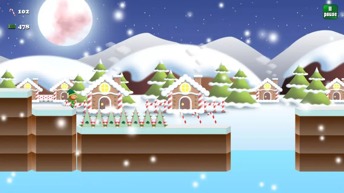 Christmas Patty's Leprechaun Jump FREE - Winter World Edition應用截圖