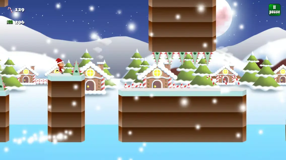 Christmas Patty's Leprechaun Jump FREE - Winter World Edition應用截圖