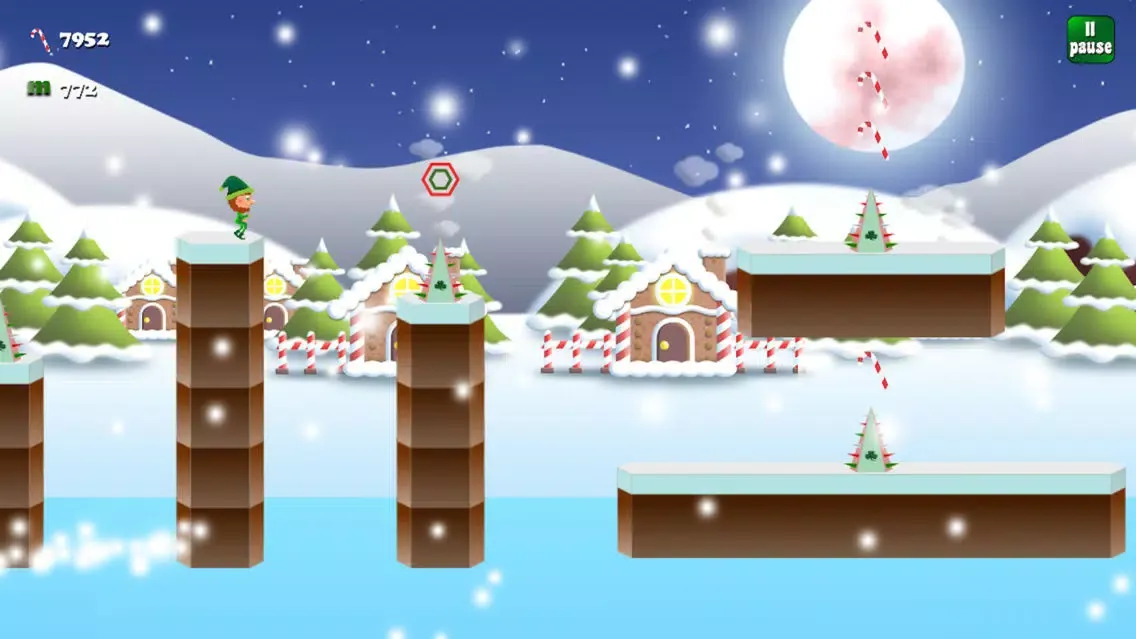 Christmas Patty's Leprechaun Jump FREE - Winter World Edition應用截圖