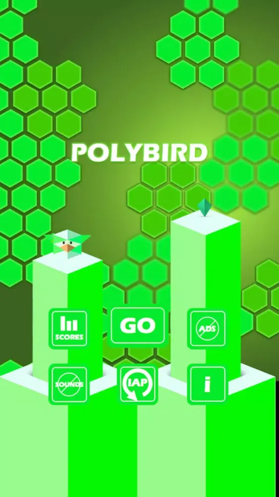 Tangkapan layar PolyBird - Crazy Bird Totem Jump