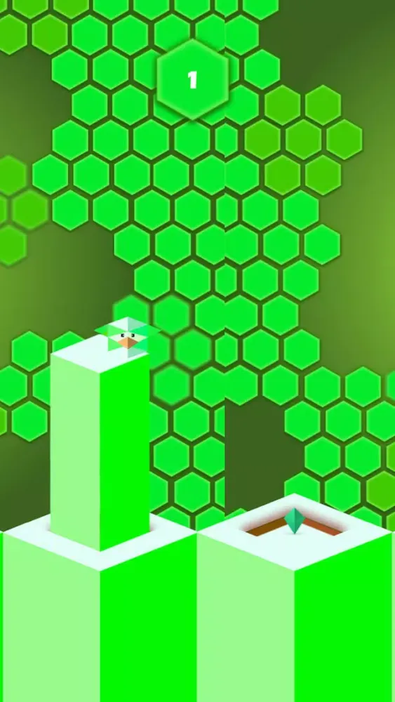Tangkapan layar PolyBird - Crazy Bird Totem Jump