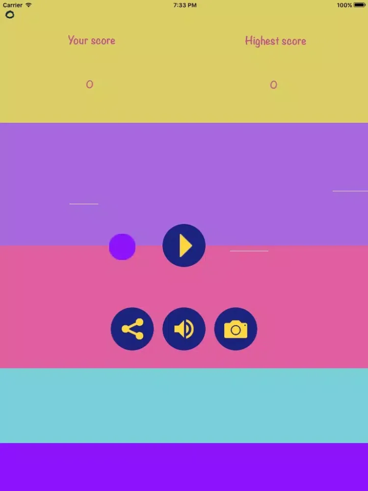 Switch Ball Game iPad  سکرین شاٹس