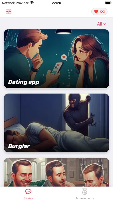 Capturas de pantalla de Choose-your-own stories