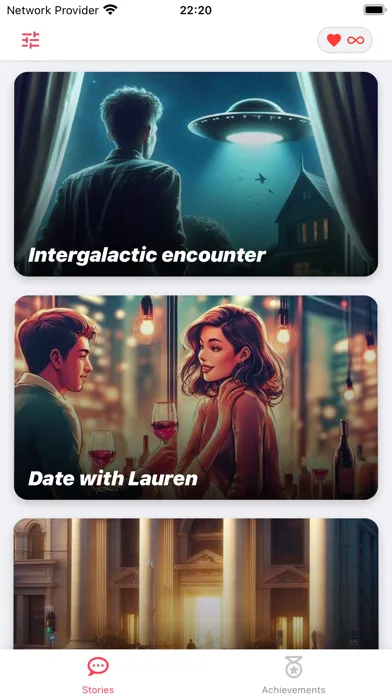 Capturas de pantalla de Choose-your-own stories