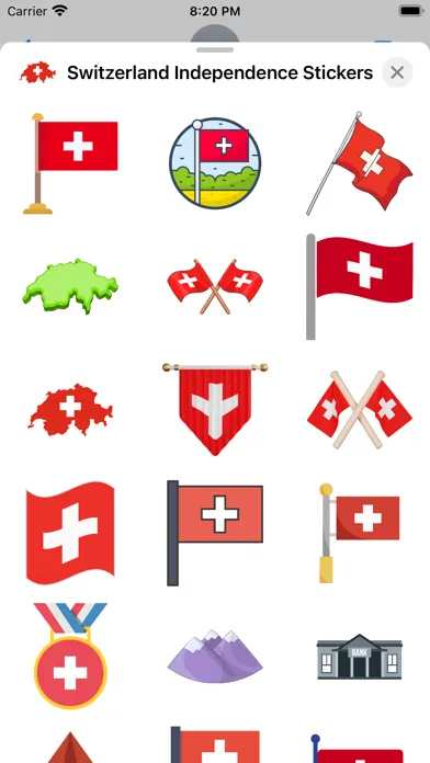 Switzerland - WA Stickers Screenshots