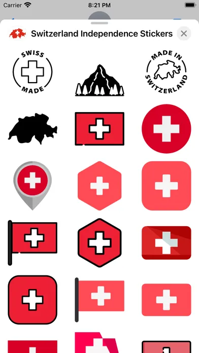 Switzerland - WA Stickers Screenshots