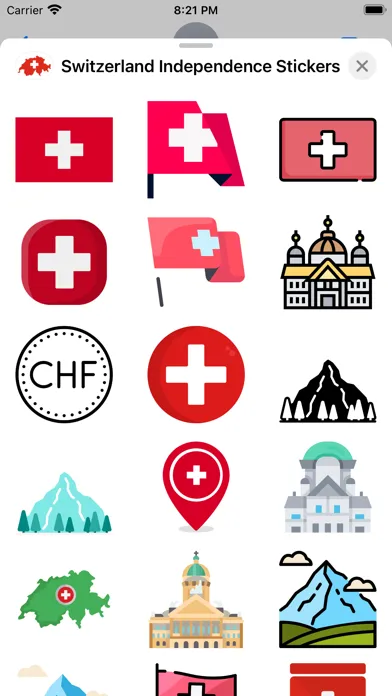 Switzerland - WA Stickers Screenshots