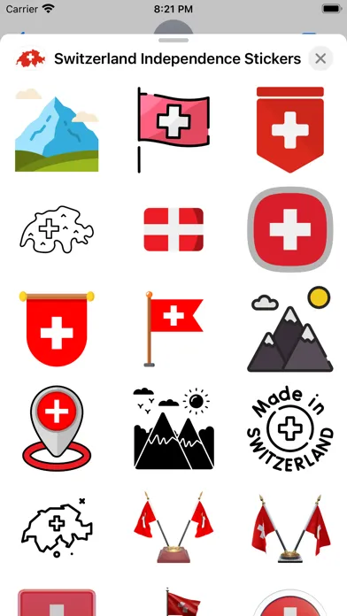 Switzerland - WA Stickers Screenshots