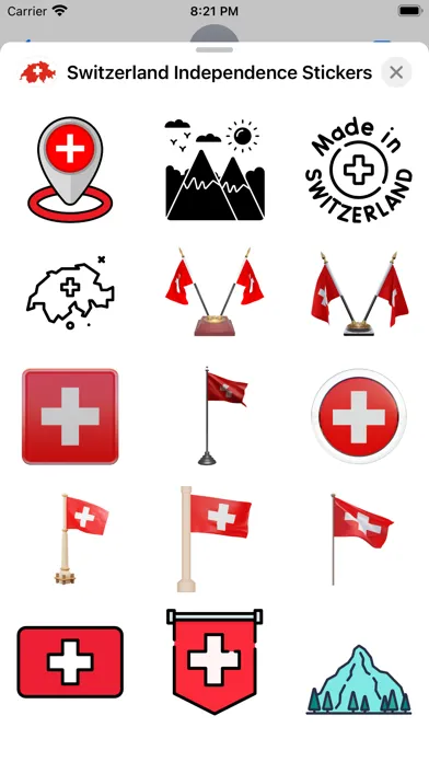 Switzerland - WA Stickers Screenshots