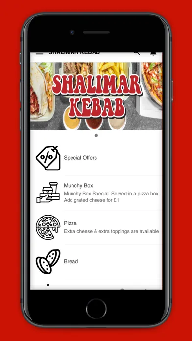 Tangkapan skrin Shalimar Kebab