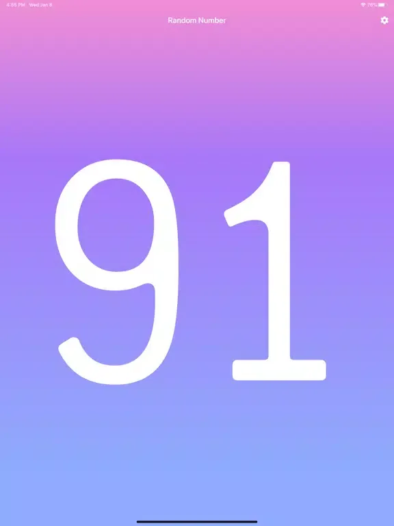 Captures d'écran de Multiformat Random Number iPad 