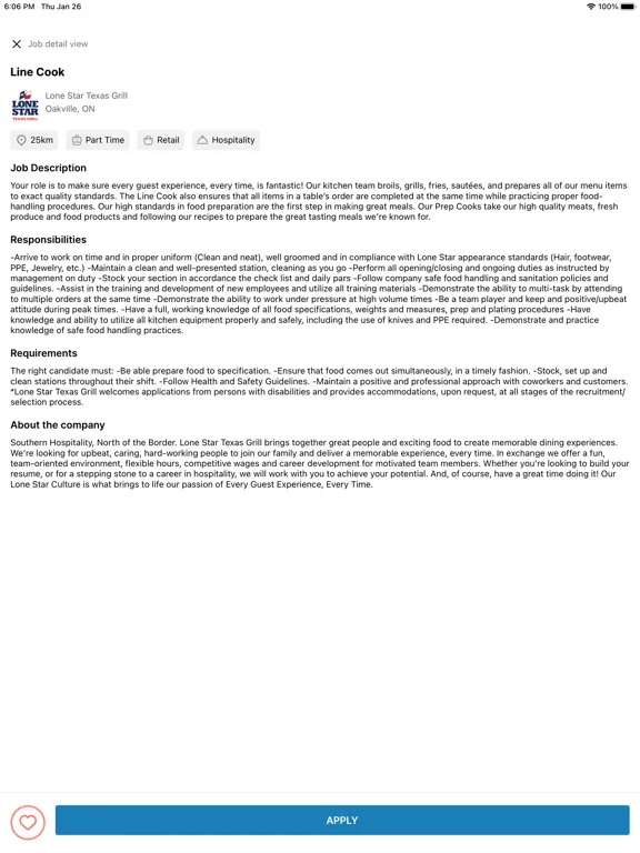 Swob - Job Search App iPad  Screenshots