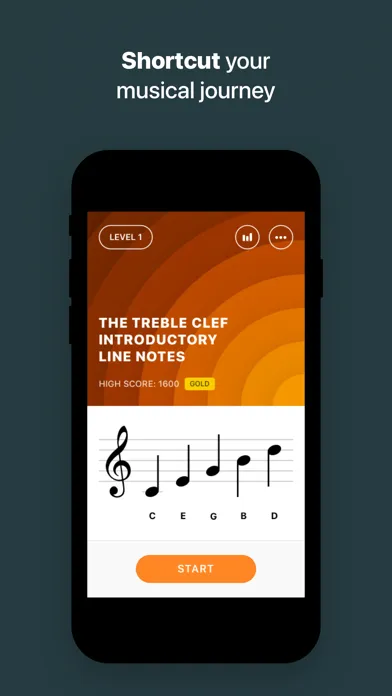 Ảnh chụp màn hình của Flourish: Music Note Trainer
