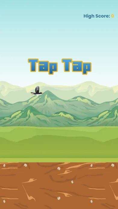 ภาพหน้าจอของ Swoopy Bird