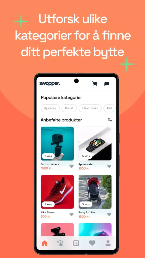 Capturas de pantalla de Swopper - kjøp, selg, bytt!