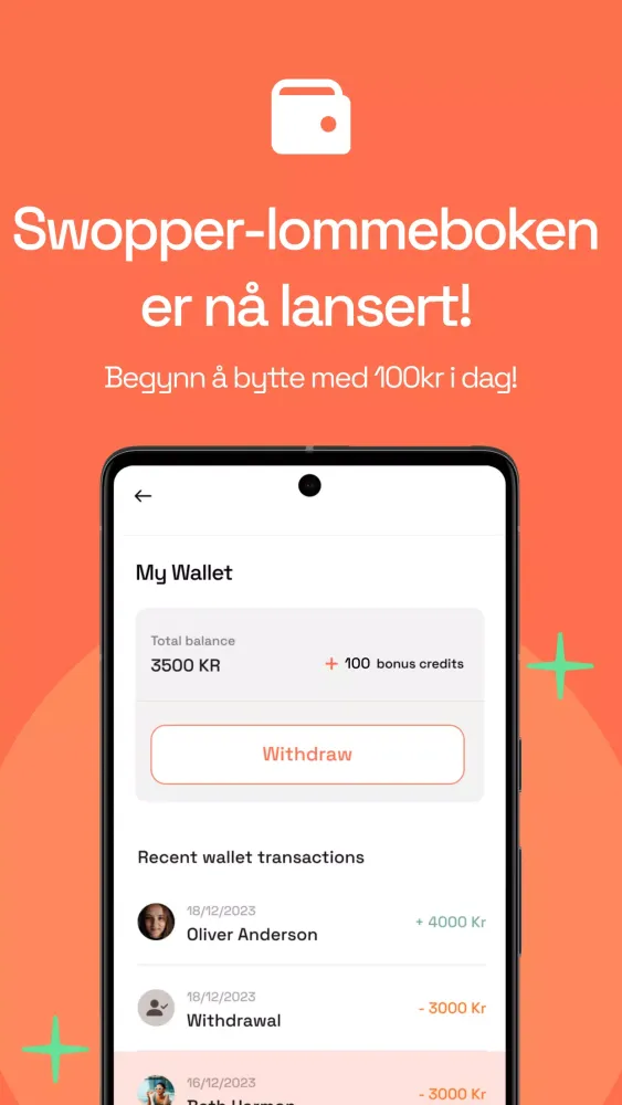 Capturas de pantalla de Swopper - kjøp, selg, bytt!
