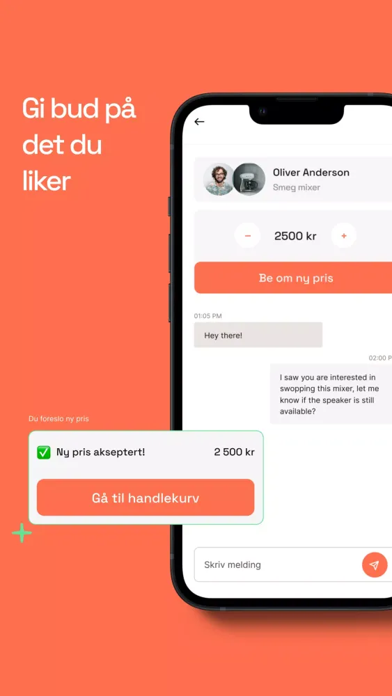 Capturas de pantalla de Swopper - kjøp, selg, bytt!