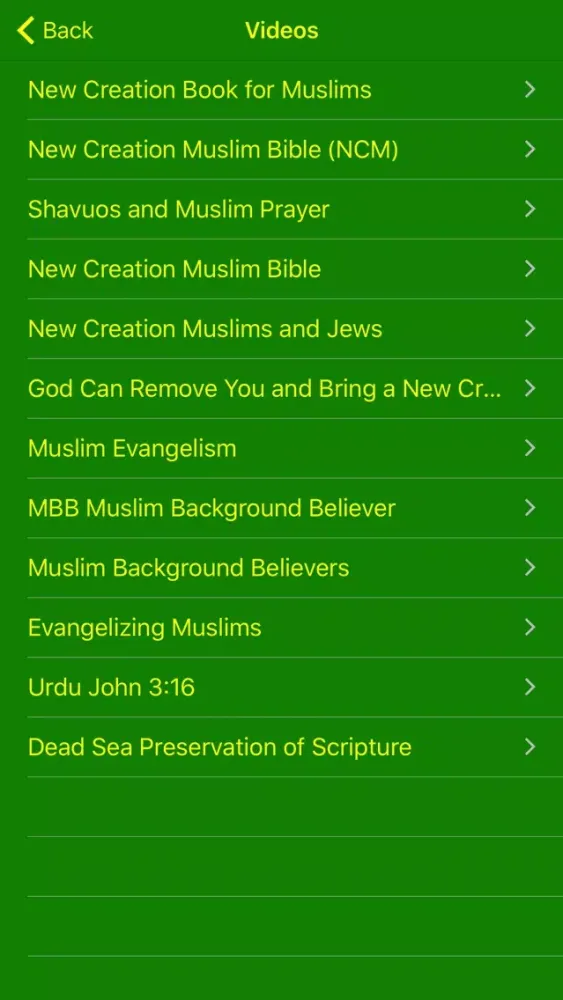 New Creation For Muslims स्क्रीनशॉट