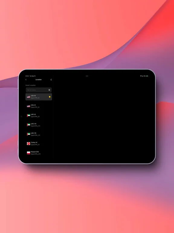 VPN - SWR iPad 應用截圖
