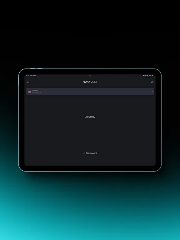 VPN - SWR iPad 應用截圖