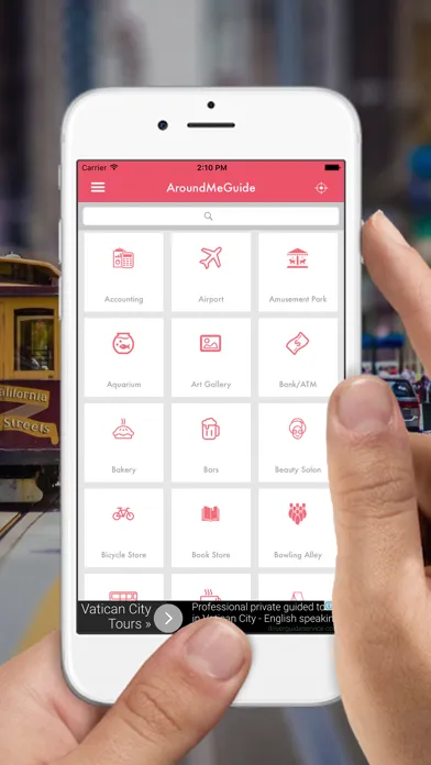 ภาพหน้าจอของ Nearbyme guide