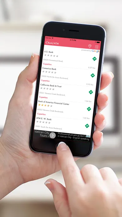 ภาพหน้าจอของ Nearbyme guide