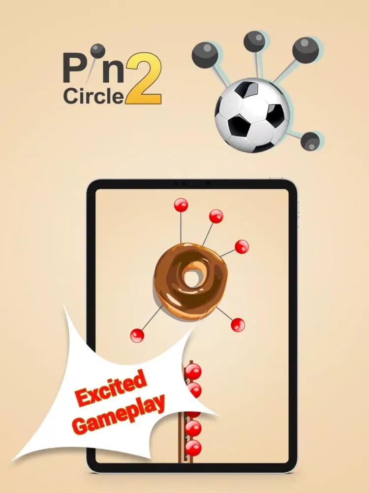 تصاویر Pin Circle : Hardest Game iPad 