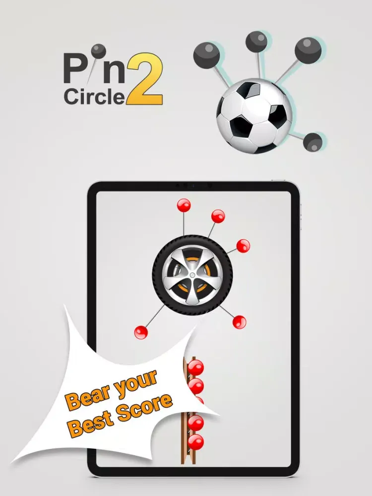 تصاویر Pin Circle : Hardest Game iPad 
