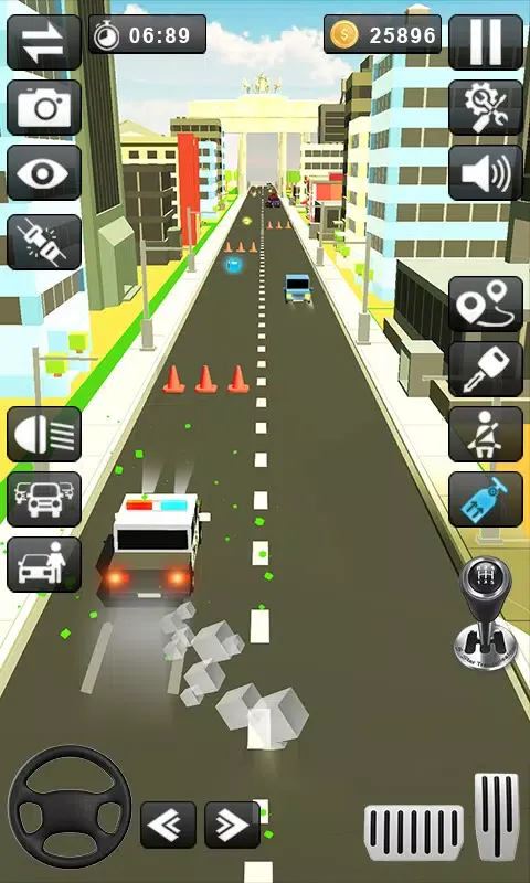 Road Cars Endless Racing Game应用截图